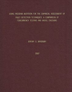 PhD thesis cover (2007)